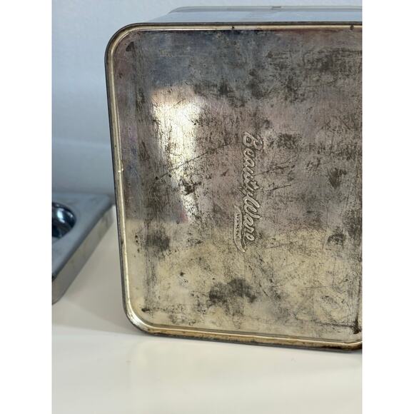 Lincoln Beautyware Canister Set Coffee & Tea Chrome Metal - Picture 8 of 8